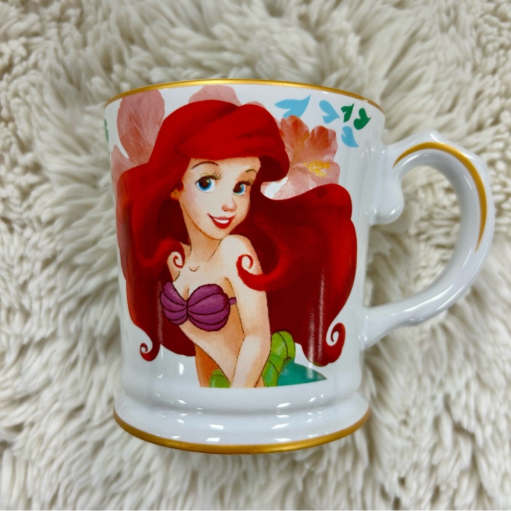 Disney Store Princess The Little Mermaid Ariel Ceramic Coffee Tea Mug